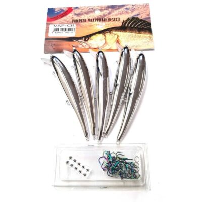 Pomperi vaappuaihio-setti – Kromi