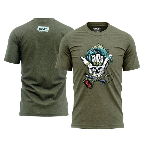 Gulff Skull t-paita