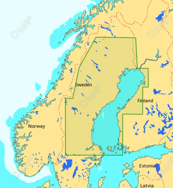 C-Map Discover karttakortti Perämeri