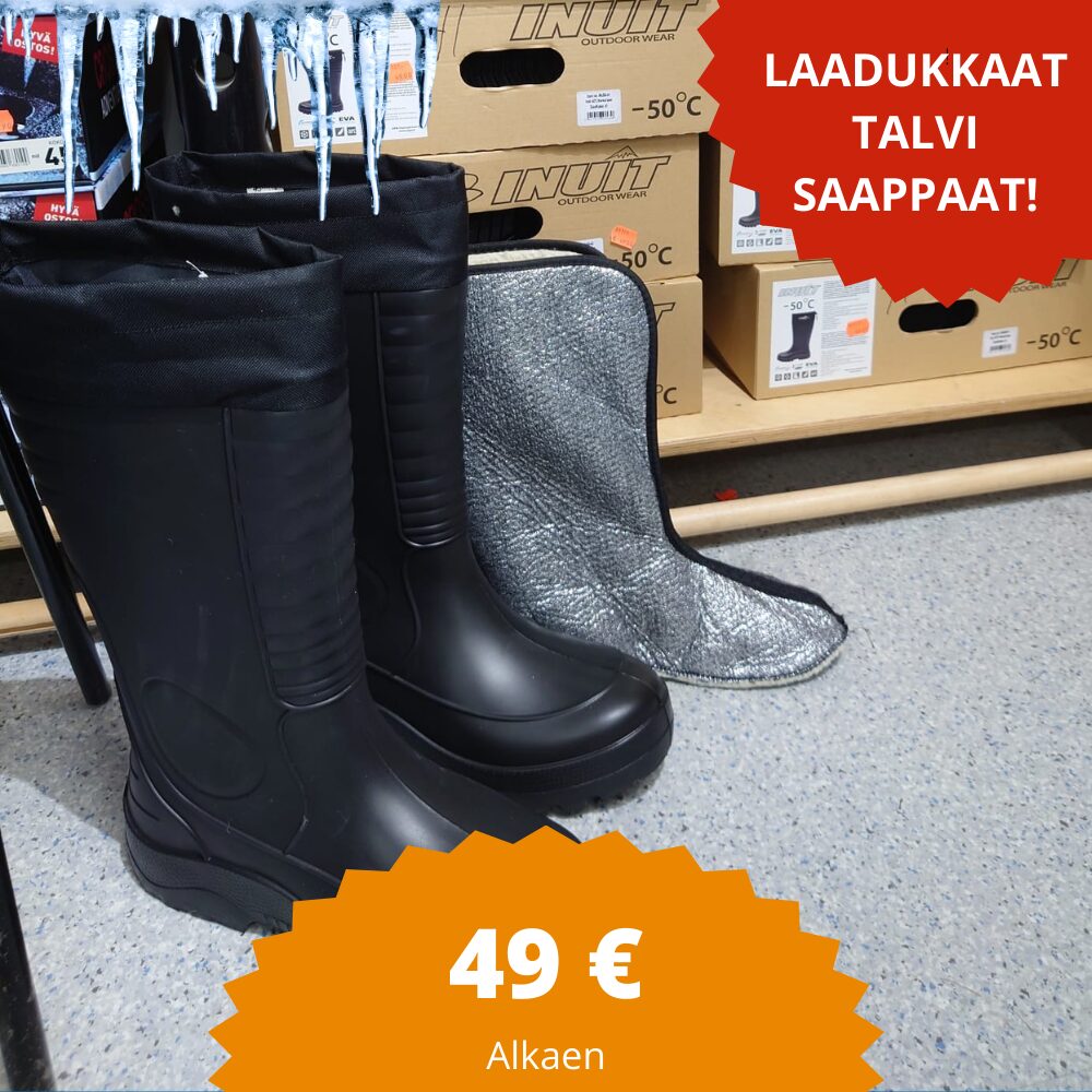 Talvisaappaat Kala-Kallesta