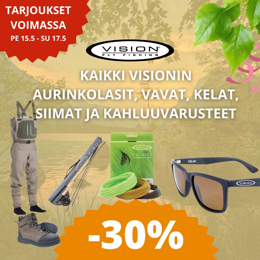 Kala-Kallen kesäkauden avajaistarjoukset 15.5-17.5 Vision