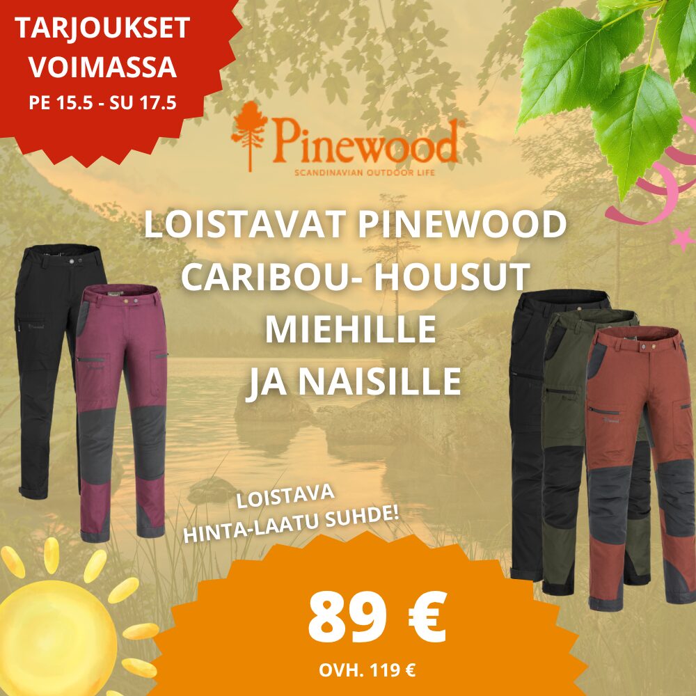 Kala-Kallen kesäkauden avajaistarjoukset 15.5-17.5 Pinewood