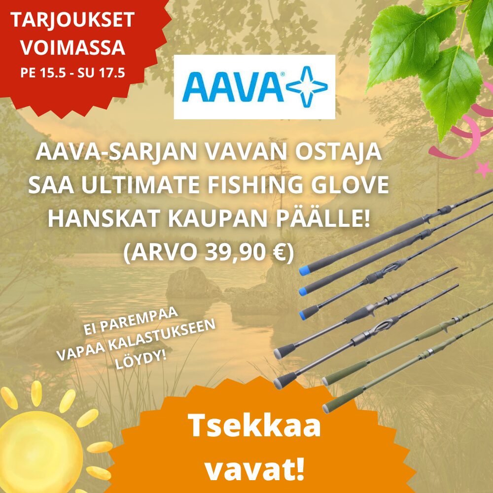 Kala-Kallen kesäkauden avajaistarjoukset 15.5-17.5 aava vavat