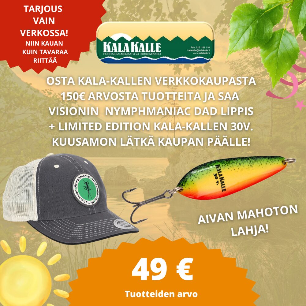 Kala-Kalle kesälahja verkkokaupan tilaajille!