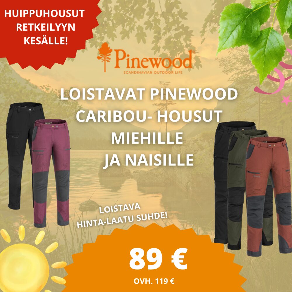 Pinewood Caribou TC kesäalennuskampanja