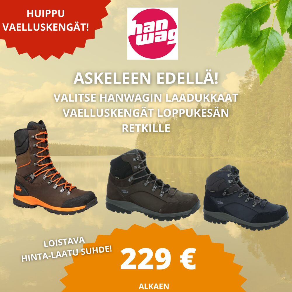 Hanwag vaelluskengät kala-kalle