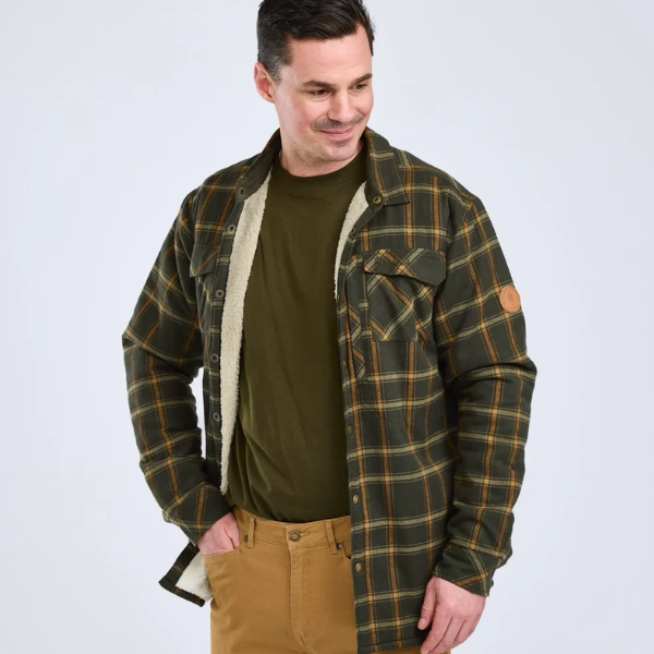 Pinewood Pile Overshirt M's - vuorellinen flanellipaita - Image 4