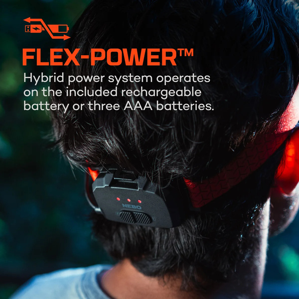 NEBO Curv 600 Flex Headlamp - Image 7